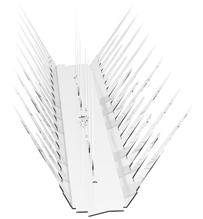 Пластиковые противоприсадные шипы от птиц SITITEK Барьер 3П